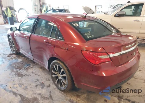 2013 Chrysler 200 Limited from USA, damaged, VIN 1C3CCBCG9DN523524